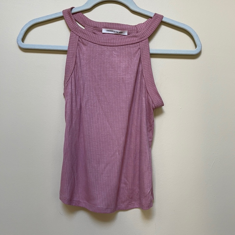 Caution to the Wind tank top